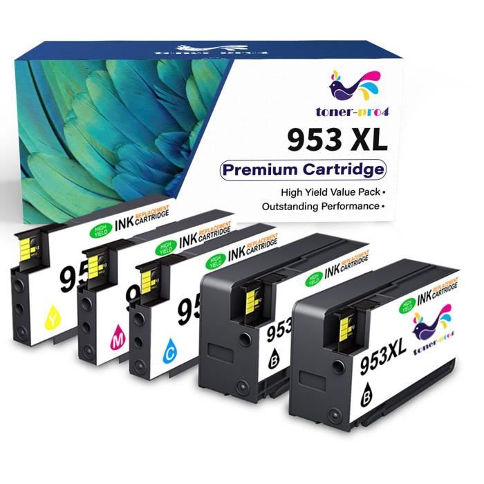 953Xl Noir Cartouches D'Encre Pour Hp 953Xl 953 Xl,Non Affecté Par La