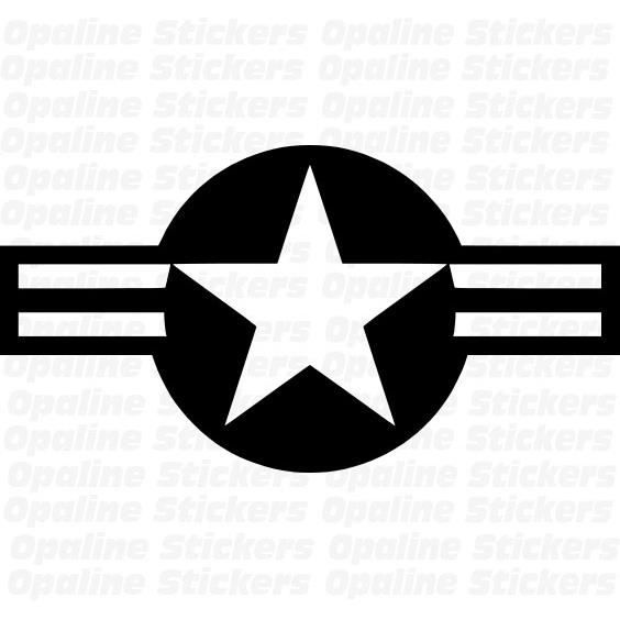 STICKER RETRO-REFLECHISSANT US ARMY