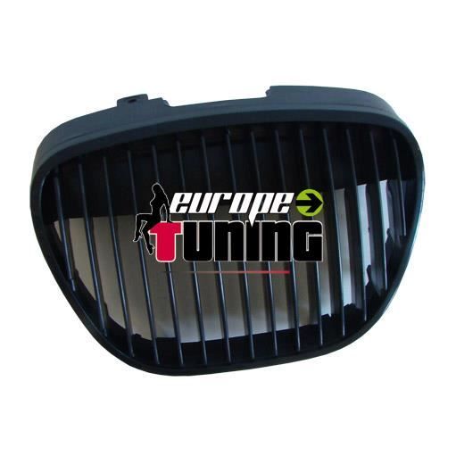 calandre design, noir, sans emplacement motif, IBIZA 02-08 sans emplacement motif pour: Seat Ibiza 02-08