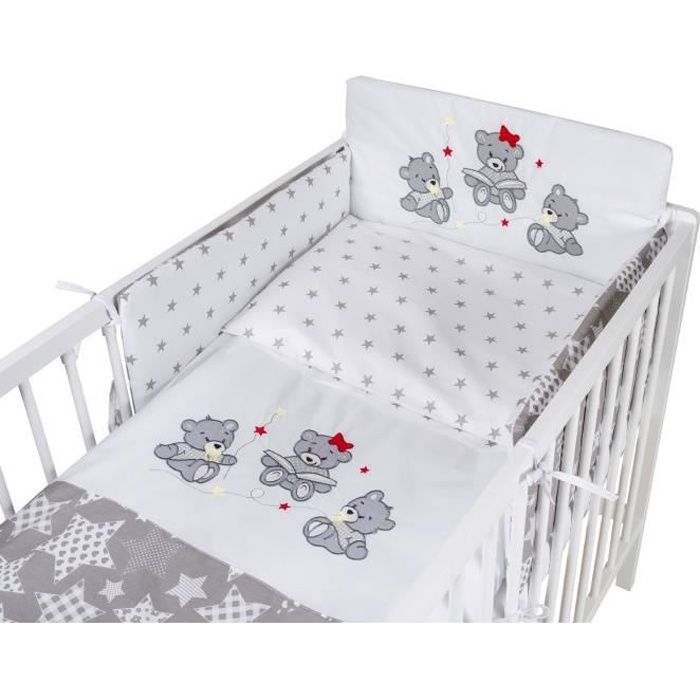 TOMI - Parure pour lit Bébé 60x120 cm \