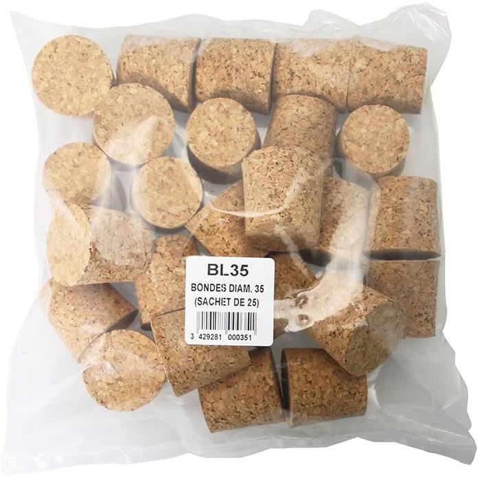BOUCHONNERIE JOCONDI Bonde x25 - 33x35x30 mm