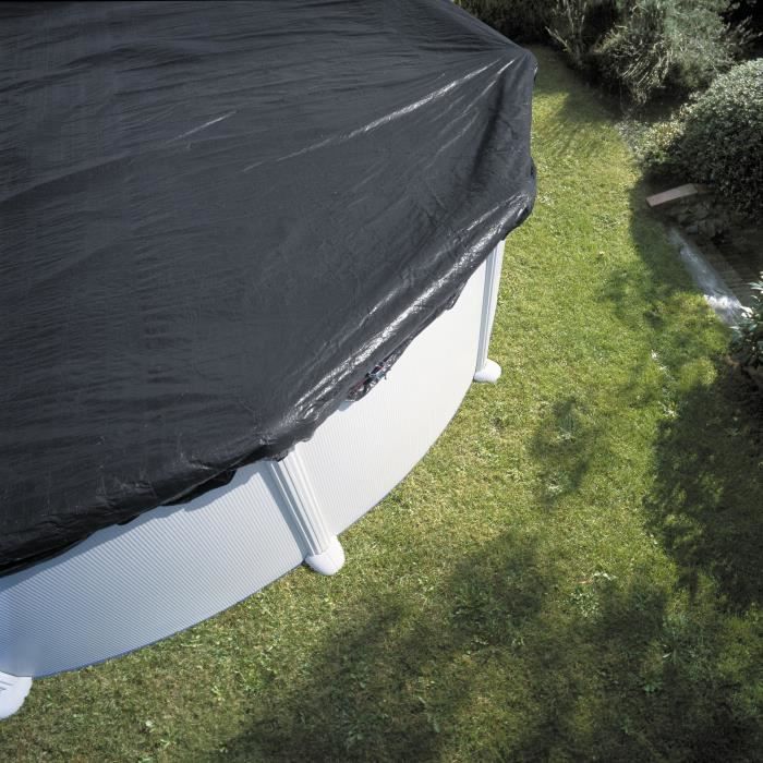 GRE - Bâche hiver 120g /m² pour piscine Ø3,50m
