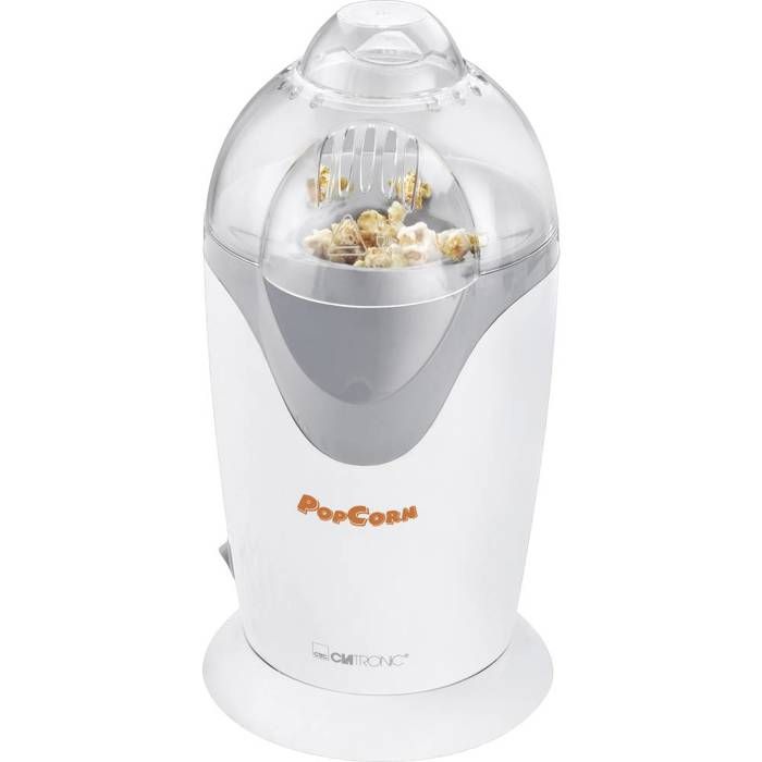 Machine à pop-corn PM 3635 Clatronic (blanc/bleu)