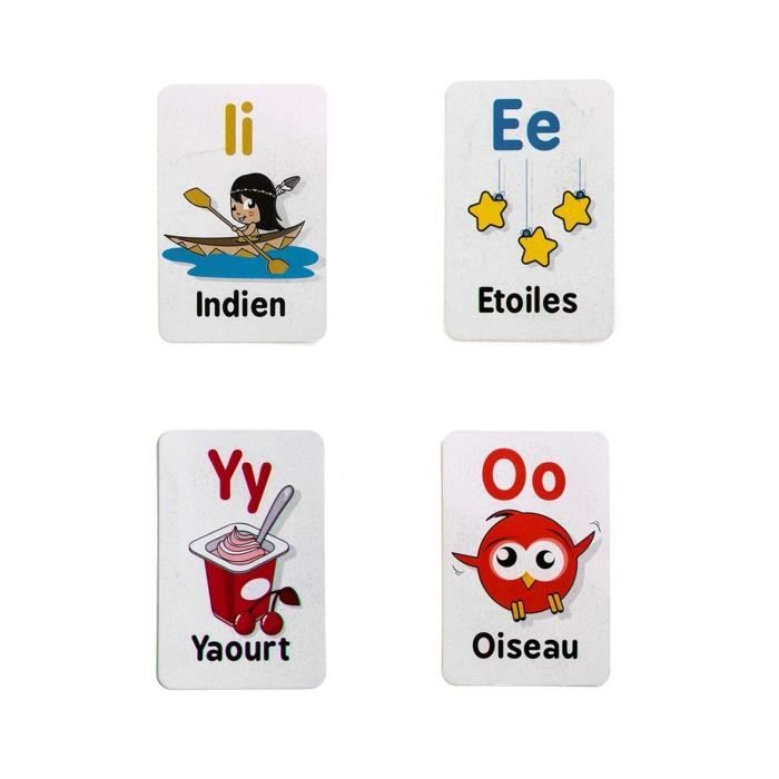 26 Cartes éducatives en coffret - J'apprends l'alphabet