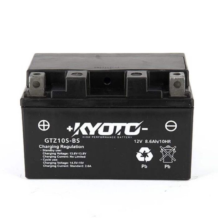 Batterie SLA Kyoto pour Moto MV Agusta 750 F4 1999 à 2005 YTZ10S-BS / 12V 8.6Ah