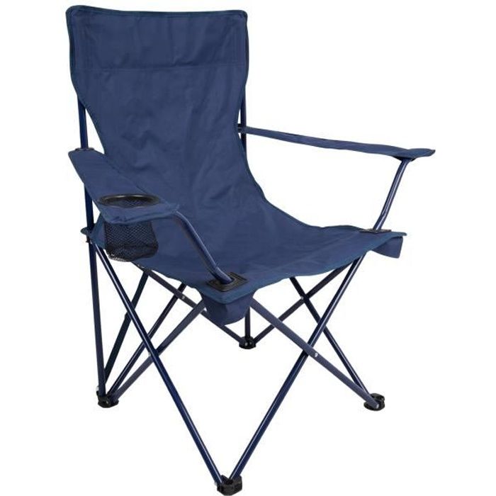 Chaise Fauteuil Extérieur Pliable Inclinable Confort Jardin Camping Voyage Acier