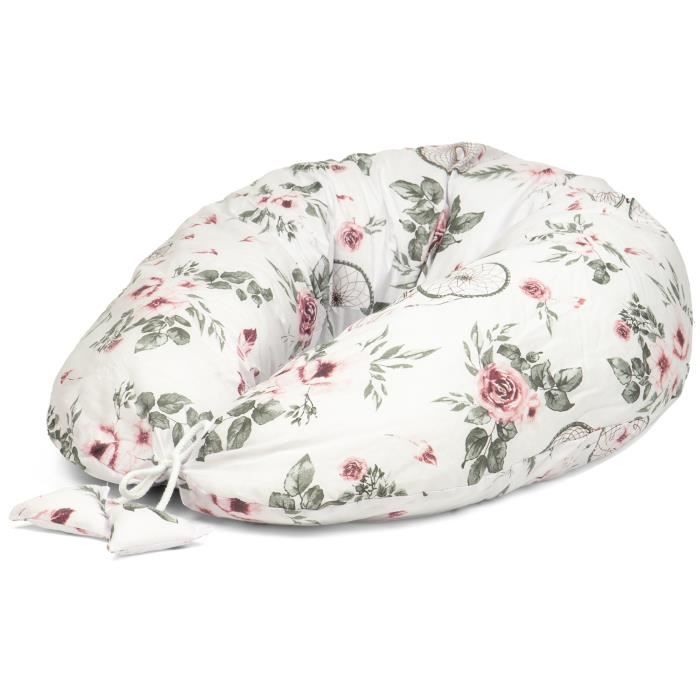 Coussin d'allaitement et de Grossesse 165 x 70 cm - Oreiller Femme Enceinte, pour Dormir de maternité Allaitement XXL Rêves