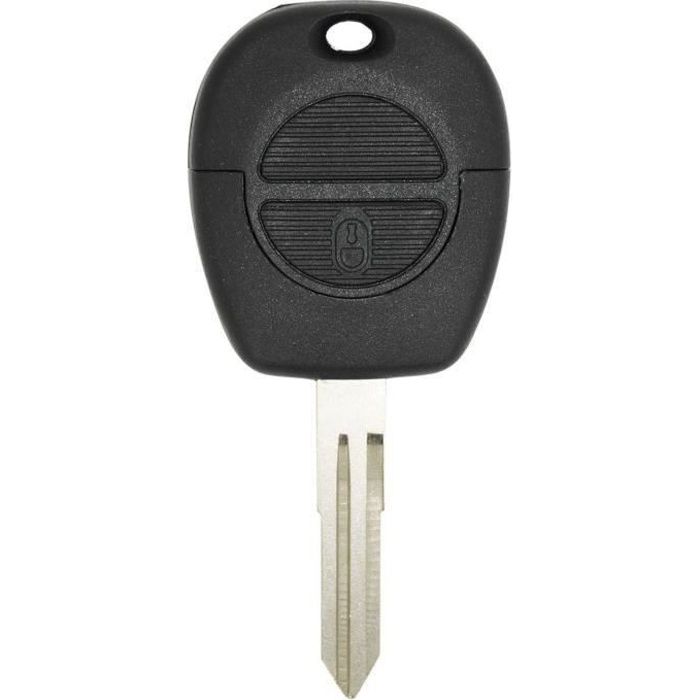 Coque Clé pour Nissan Micra Almera Primera - Plip clé télécommande 2 Boutons Lame Phonillico®