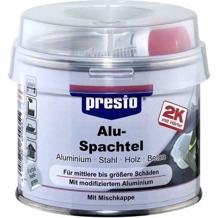 Mastic Aluminium Presto 250g