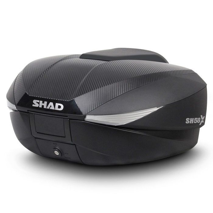 Top case Shad SH58X Carbon - noir carbone
