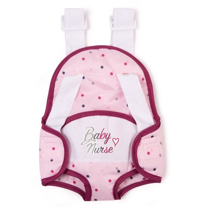 SMOBY Baby Nurse Sac Porte Bébé Réglable
