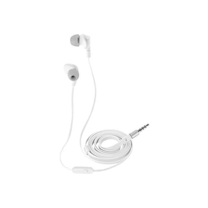 TRUST Ecouteurs intra-auriculaires Aurus Waterproof - Blanc