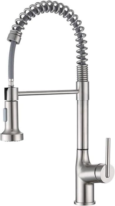 Robinet De Lavabo Flexible à 2 Jets - Mousse Et Jet - Pivotant 360° - Économie D'Eau 30% - Chromé Sans Plomb