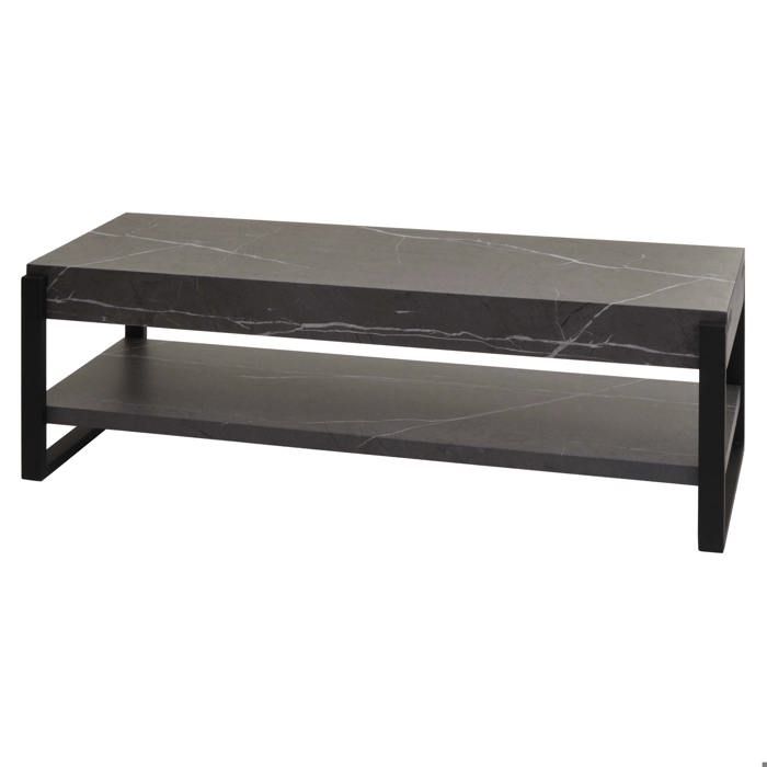 Meuble TV avec espace de rangement 42x120x44 cm MDF aspect marbre gris 04_0007858 Meuble TV avec espace de rangement 42x120x44 cm MDF aspect marbre gris 04_0007858