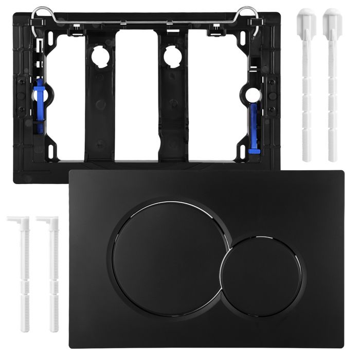 Plaque De Déclenchement Chasse D’eau Double Pour Geberit Sigma/UP – Compatible Sigma01,20,30, UP300/320, Blanc