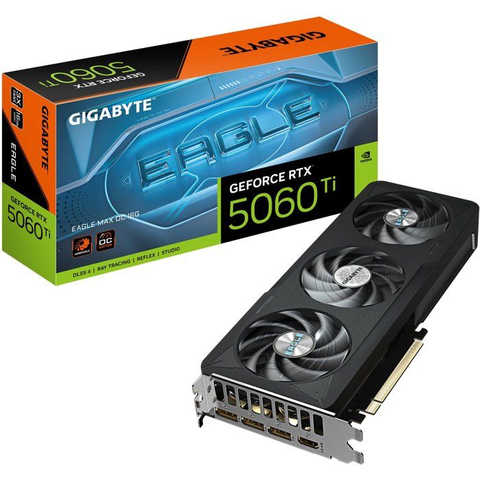 GIGABYTE - EAGLEMAX - Carte graphique - NVIDIA RTX 5060Ti OC - 16 Go