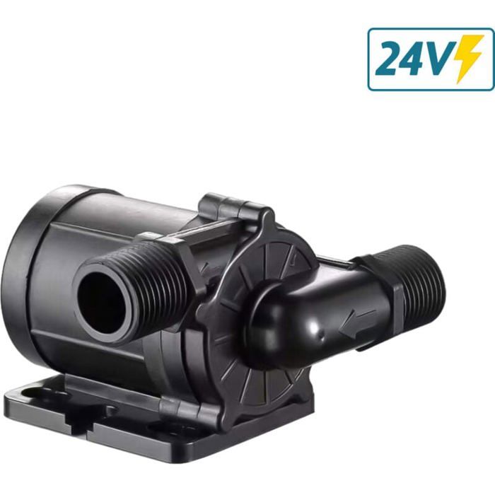 Meilleurs prix pour Pompe à eau submersible DC 24V 180 Degrees Low Noise Mini Immersion Pump 12m Lift Brushless Motor 700L/H Boost Water Pump for Deskt