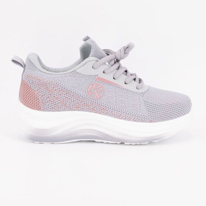 Baskets en toile imprimé avec logo Femme KELARA