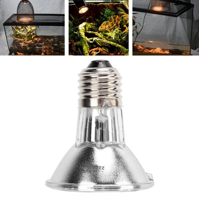 AUCUNE Lampe chauffante pour bronzer Lampe solaire à complet UVA + UVB stériliser à chaud ampoule chauffante animalerie chauffage
