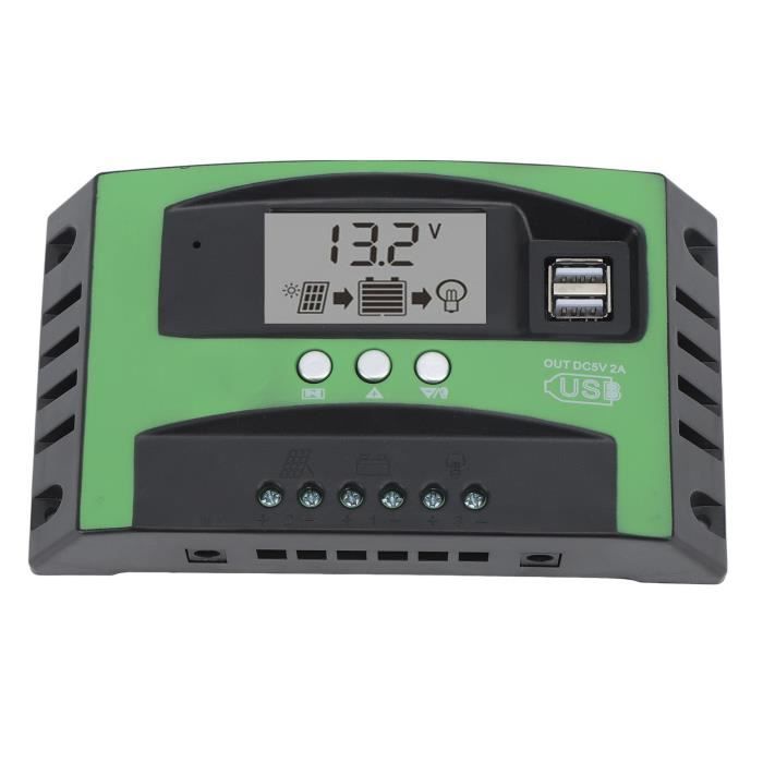 Régulateur De Charge Solaire POWLAND MPPT 80A – 12V (sans Câble, Ni Boîte)