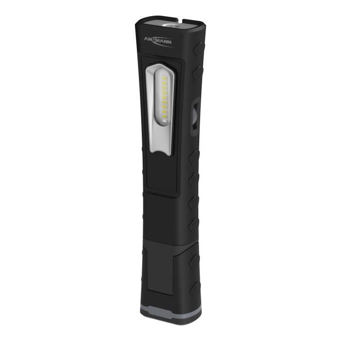 Mini Lampe D'Atelier Ansmann LED COB 4,5W Rechargeable - Aimantée Et Clip Avec Pied
