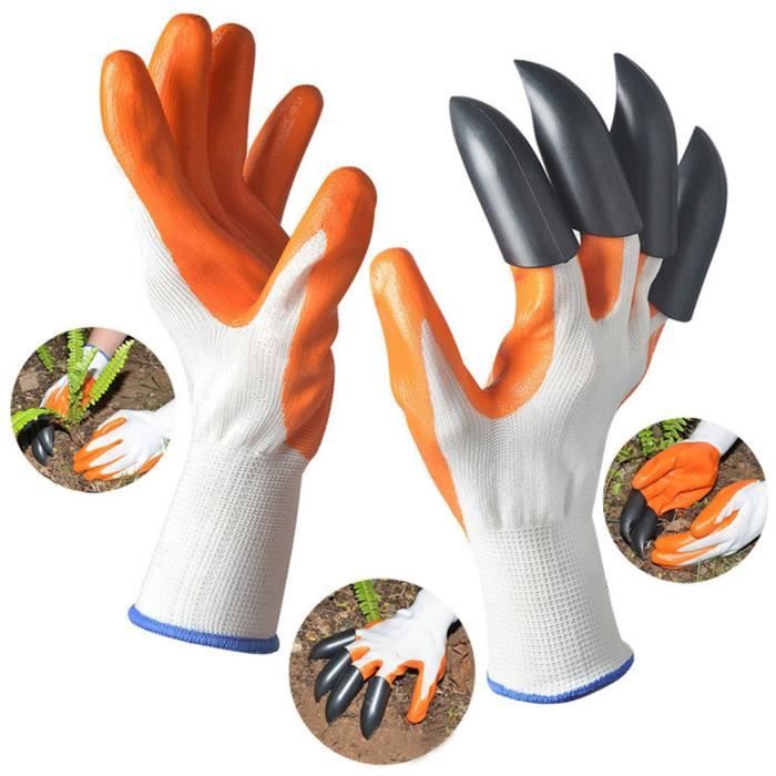 Cadeau De Noel 1 Paire De Nouveaux Gants De Jardinage Pour Le Jardin Plantation Creuser Avec 4 Abs Griffes En Plastique Achat Vente Gant De Jardinage 1 Paire De Nouveaux Gants De Cdiscount