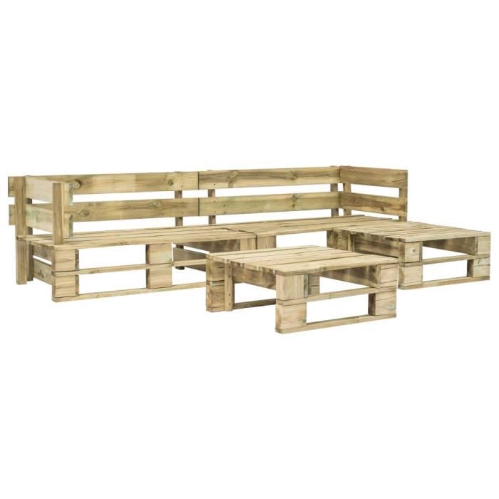 Salon De Jardin En Palette Achat Vente Pas Cher