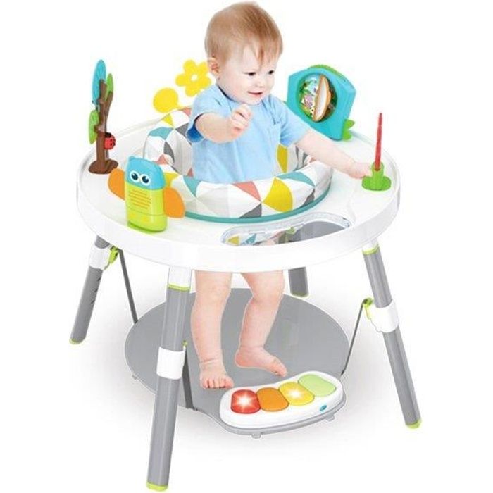 Chaise Bebe Table Multifonctionnelle Centre D Activites Amusantes Pour Enfants Chaise Bebe Musicale Avec Jouets 4 Mois 6 Ans Cdiscount Puericulture Eveil Bebe