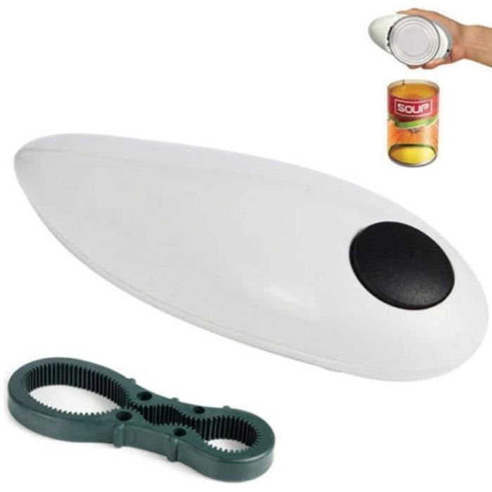 Ouvre-Bocal Électrique Automatique Petyoung - Pour Couvercles De 1.2 à 3.5 Pouces - Fonction Mains Libres, Idéal Pour Arthrite Ou Personnes Âgées - Alimenté Par 2 Piles AA