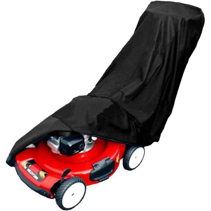Housse Pour Tondeuse Autoportée – Imperméable 600D, Taille 195x66x108 Cm – Protection Vent, UV, Poussière – Avec Sac - 13