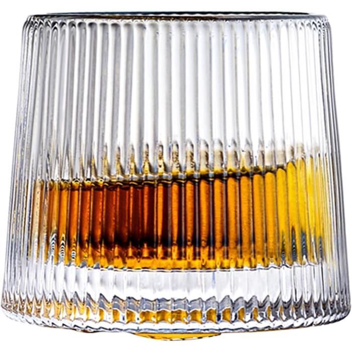 Lot De 12 Verres Nervurés Insetlan - 6 Highball 414 Ml + 6 Lowball 355 Ml - Design Vintage