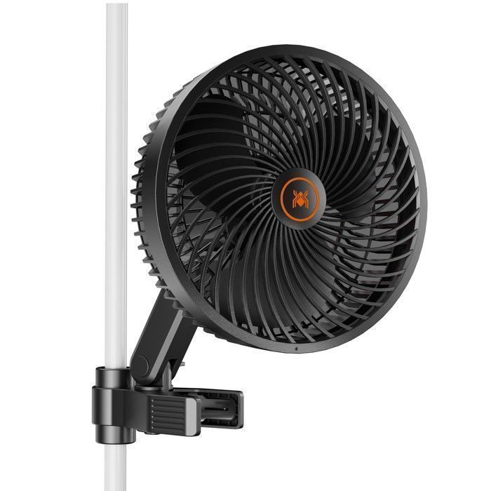 Ventilateur Orientable à Pince Pour Tente De Culture - 2 Vitesses, 25W, 220V - Pour Serre, Salle De Sport, Camping, Chambre - Design Oscillant Et Silencieux