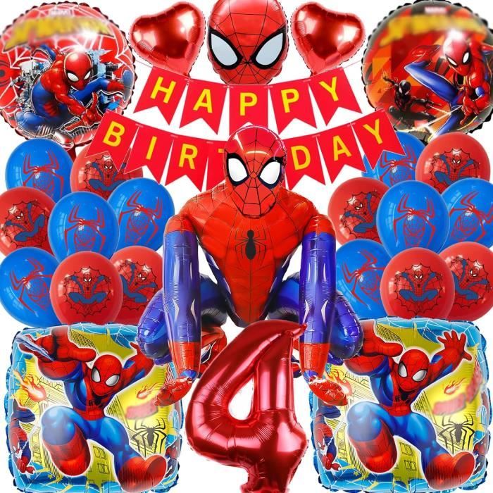 Spidey Et Ses Amis Incroyables Décoration De Fête D'anniversaire Spiderman Thème Vaisselle Tasse Assiette Spidey Ballon Fournitures Pour Enfants Sûr Et De Qualité Supérieure | FR