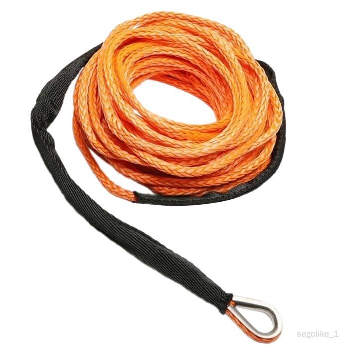 Corde De Remorquage 3 Tonnes 3m Ou 5m - Sangle Jaune Avec Crochets Sécurité Pour Voiture