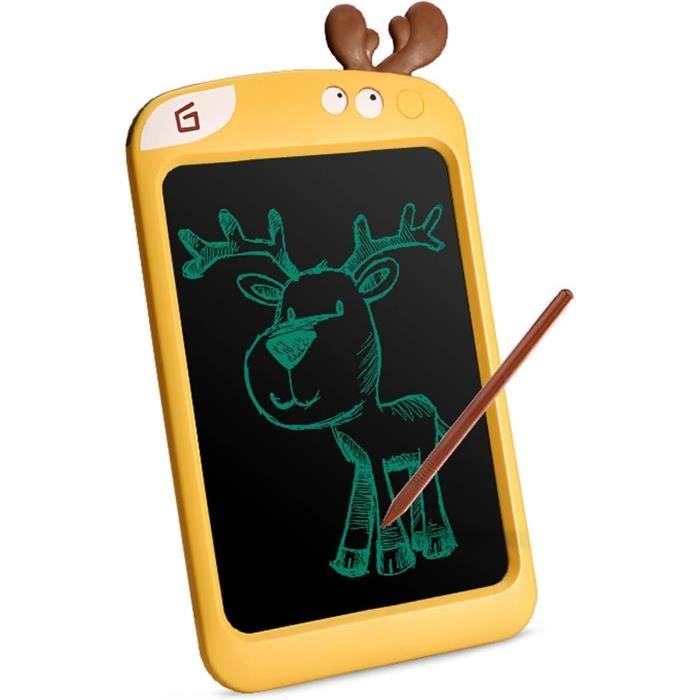 KOKODI Jouets pour filles de 3, 4, 5, 6 ans, tablette à dessin colorée de 21,6 cm, bloc à dessin