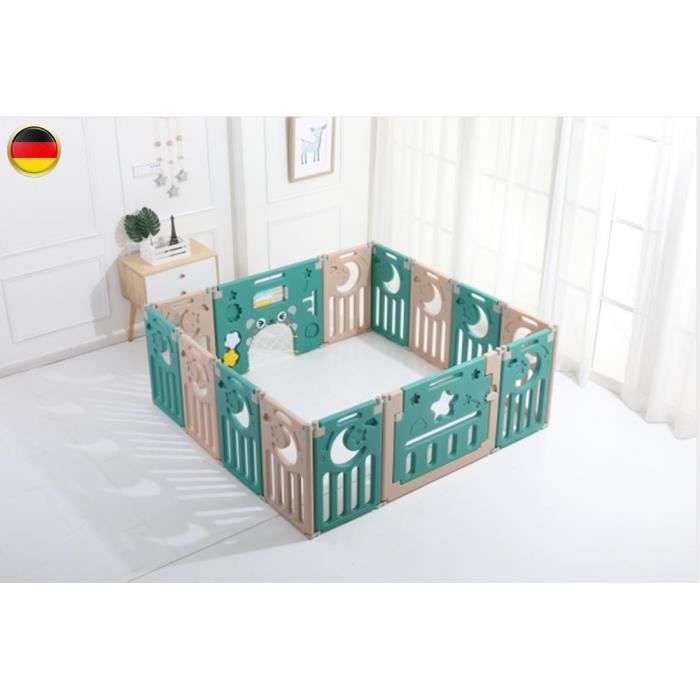 Top Parc Bebe Plastique Pour La Securite D Enfants Barriere Maison Interieur Vert 12 2 Panels Cdiscount Puericulture Eveil Bebe Top Parc Bebe Plastique Pour La Securite D Enfants Barriere Maison Interieur Vert 12 2 Panels Cdiscount Puericulture Eveil Bebe