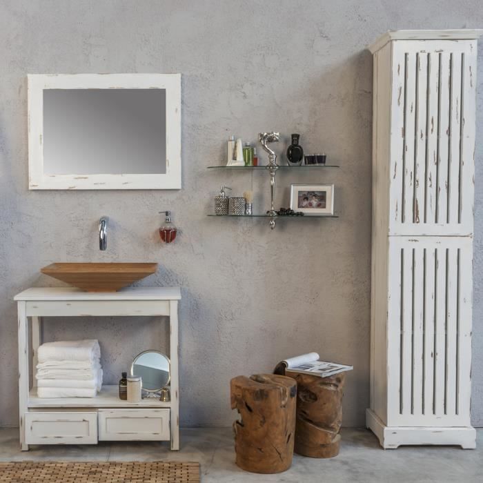 Ensemble De Salle De Bain Urban Cottage Achat Vente Meuble Vasque Plan Ensemble De Salle De Bain U Soldes Cdiscount