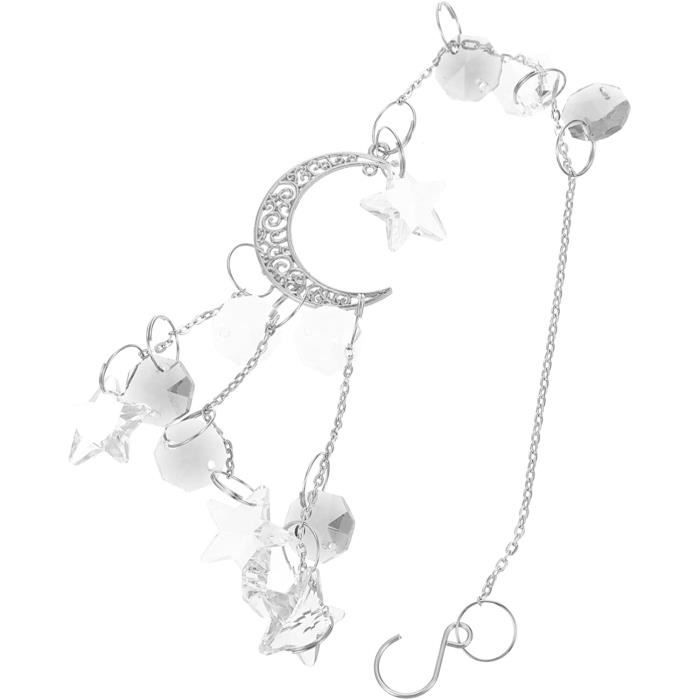 Boucles D'oreilles Dolce & Gabbana - Étoile Et Note De Musique En Cristal - Or Blanc - Neuf Avec étiquettes