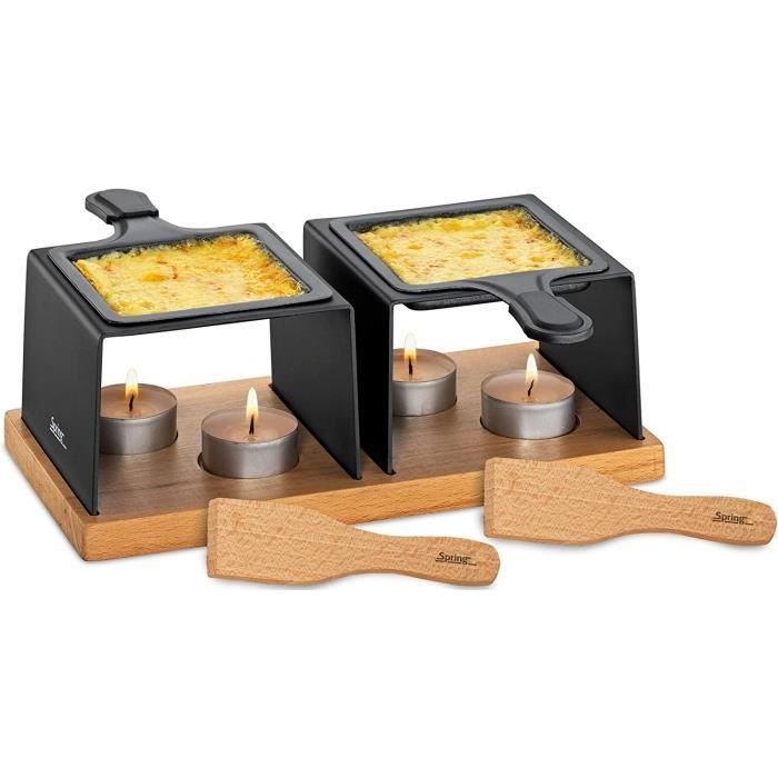 Appareils à raclette à la bougie (x2) - Cookut – Une Autre Maison Appareils à raclette à la bougie (x2) - Cookut – Une Autre Maison