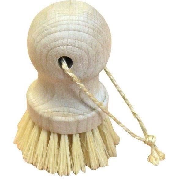 Brosse à légumes boule bois écologique