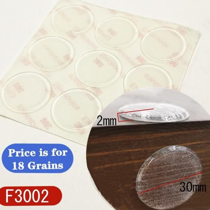 Coins Photos Auto-Adhésifs Transparents Pioneer PCR-1 - Lot De 250 (0.5") - Pour Albums