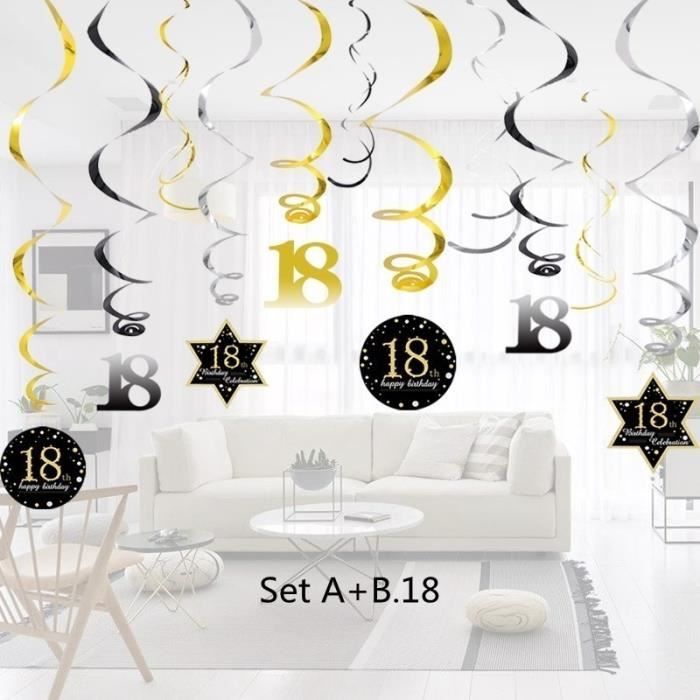 ZYKORT Lot De 42 Décorations En Spirale, Décoration En Spirale Bleue, Rubans D'anniversaire, Double Spirale En Feuille D'aluminium Pour Anniversaire, Décoration De Mariage