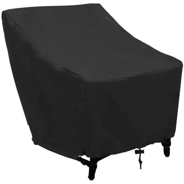 Housse De Protection PUROVI Pour Chaises Empilables - Tissu Oxford Imperméable | Protection UV Et Intempéries