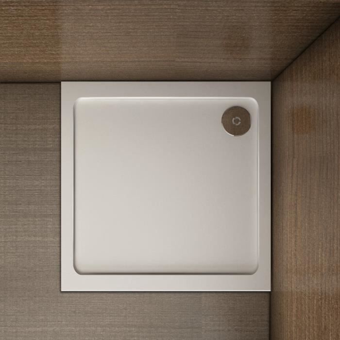 Receveur de douche 90x90cm estra plat bac /à douche
