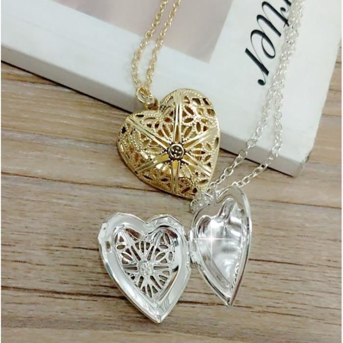 Collier Coeur Collier Pour Femme En Or Collier Pendentif Pour