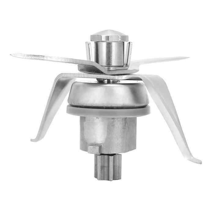 Wakects Couteau Mixeur INOX avec 3 Lings et Joint, Lame de Mélangeur en Acier Inoxydable pour