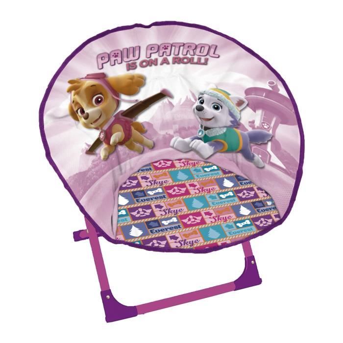 FUN HOUSE Pat'Patrouille Stella Everest Siège Lune Pliable Rose - Pour Enfant