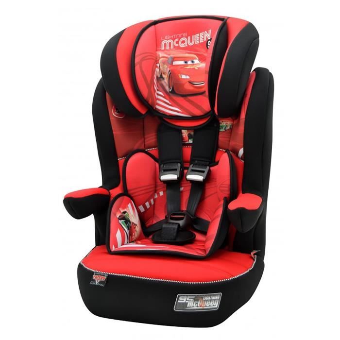 Mycarsit Si/ège Auto Disney Groupe 0+//1 Motif Cars de 0 /à 18 kg
