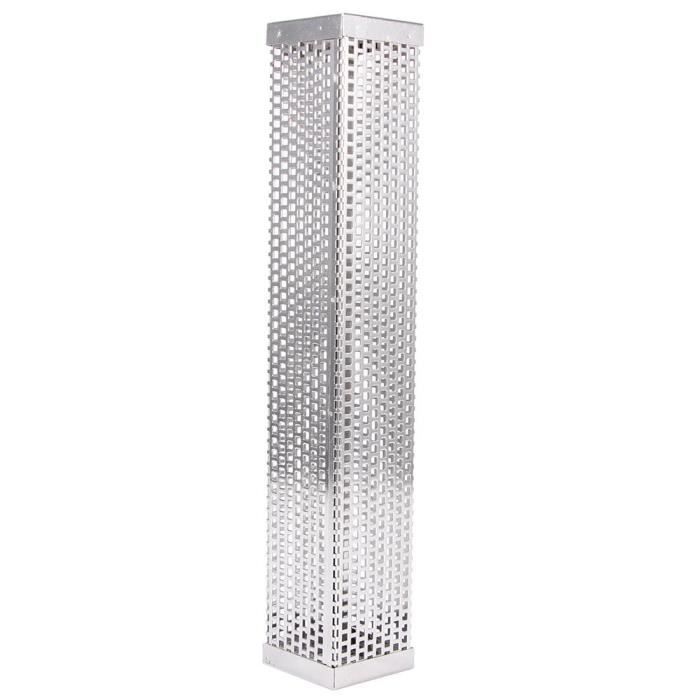 Pasamer Générateur de fumée Tuyau de Fumage en Maille Tuyau de Barbecue Robuste Zone de Grillage extérieure hexagonale 