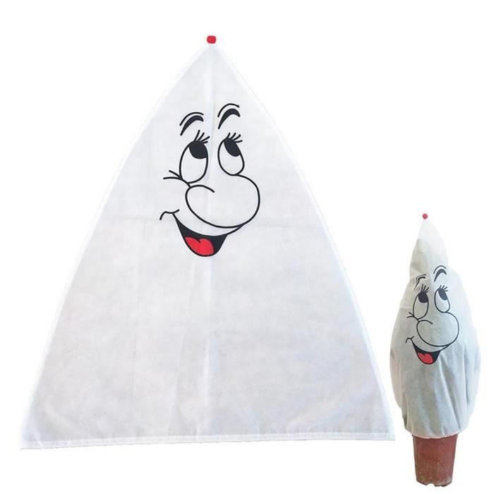 Sac De Protection Hivernal Pour Plantes 80x100 Cm - Tissu Non Tissé Respirant, Contre Gel, Pluie, Vent
